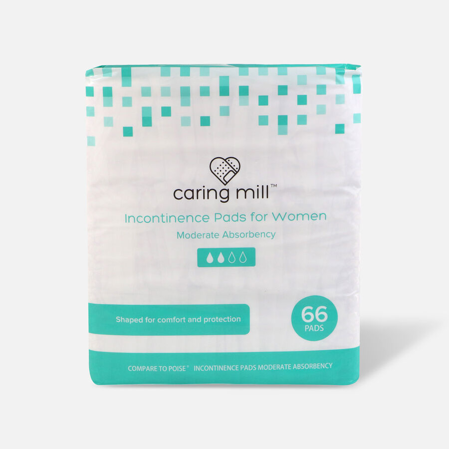 Caring Mill™ Incontinence Pads for Women, 66 ct., , large image number 0