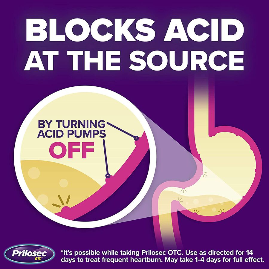 Prilosec OTC Heartburn Relief and Acid Reducer Tablets, , large image number 5