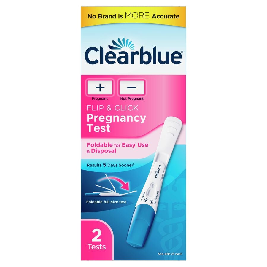 Clearblue Flip and Click Pregnancy Test, 2 ct., , large image number 13