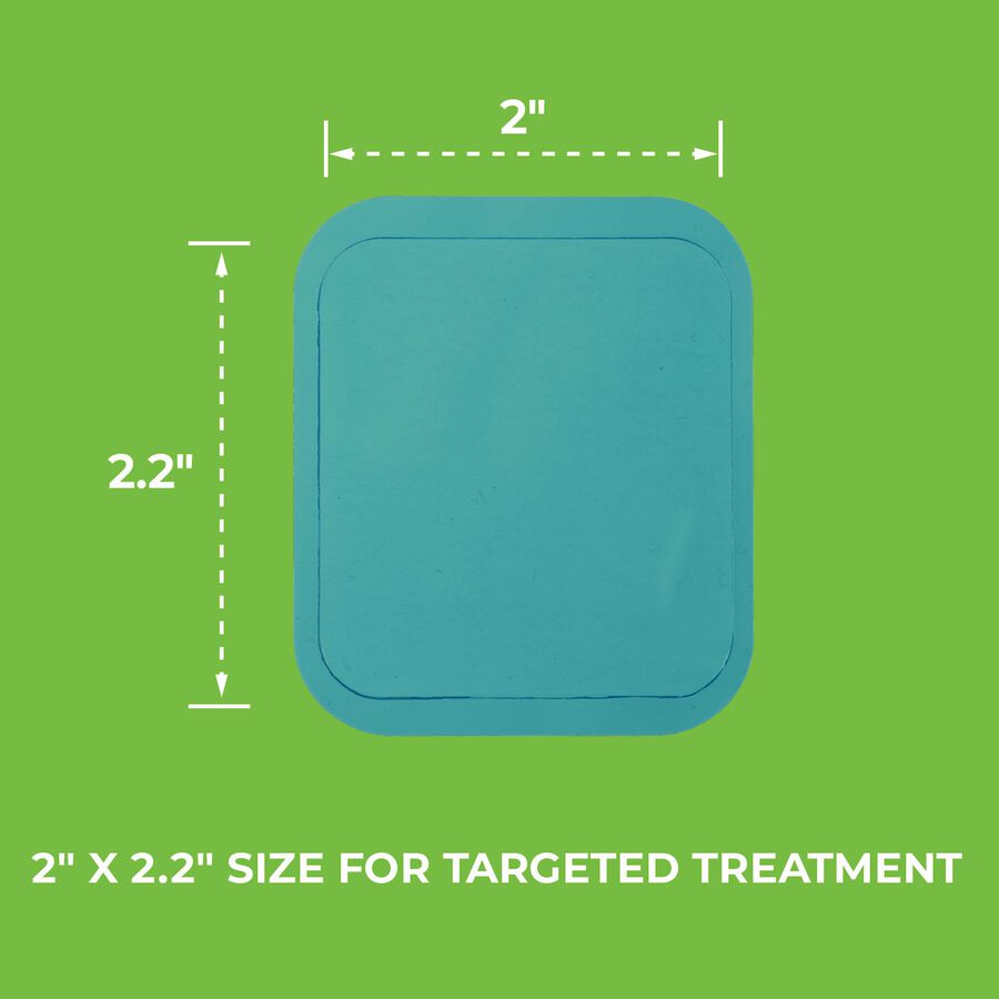 AccuRelief&trade; Menstrual Pain Relief Replacement Electrode Gel Pads, 4-Pack, , large image number 5