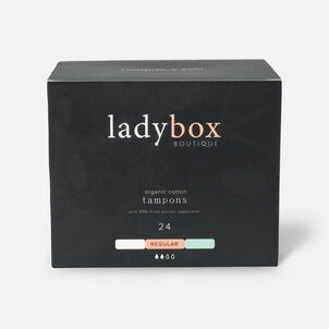 LadyBox Boutique Applicator Free Tampons