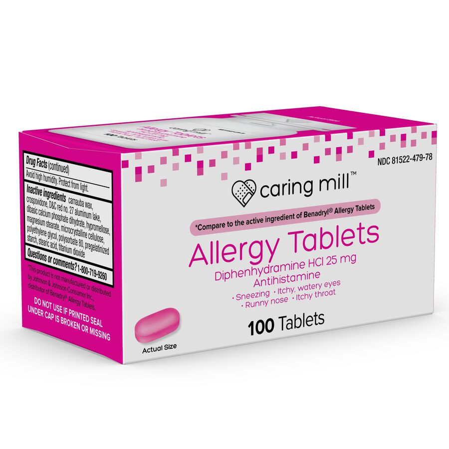 Caring Mill™ Allergy Relief Tablets, 100 ct., , large image number 3