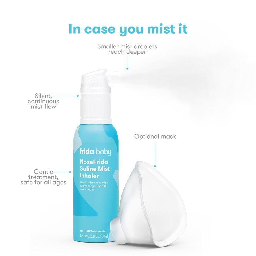 NoseFrida Saline Mist Inhaler, 2.8 oz., , large image number 4