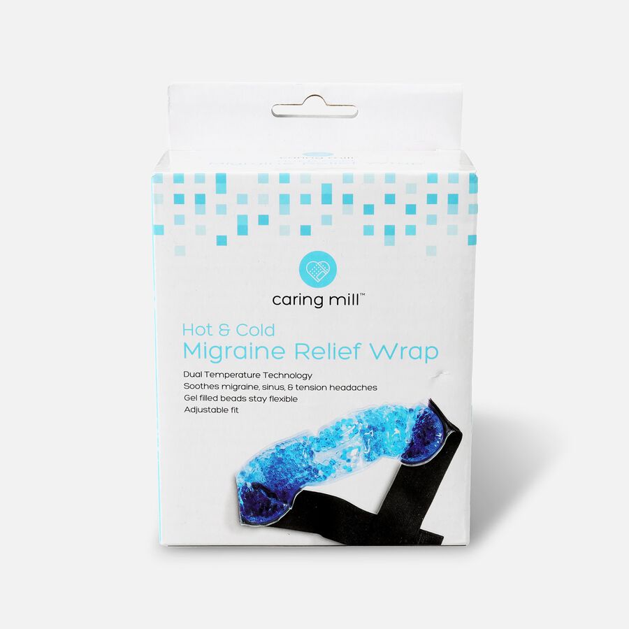 Caring Mill® Hot & Cold Migraine Relief Wrap, , large image number 0