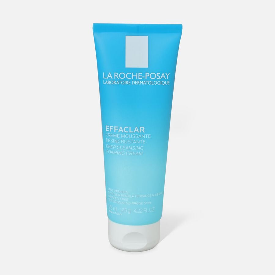 La Roche-Posay Effaclar Deep Cleansing Foaming Cream Cleanser, 4.22 oz., , large image number 0