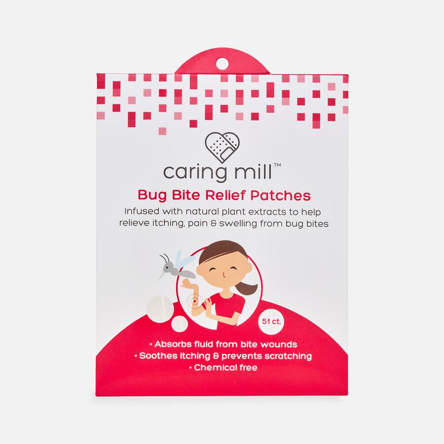 Caring Mill&trade; Bug Bite Relief Patches, 51 ct., , large image number 0