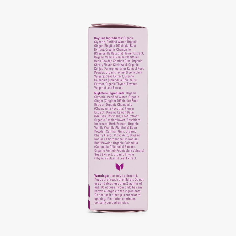 Hyland's Baby Organic Soothing Gel Day & Night Combo Pack, Cherry, Two 0.53 oz. Tubes, , large image number 3