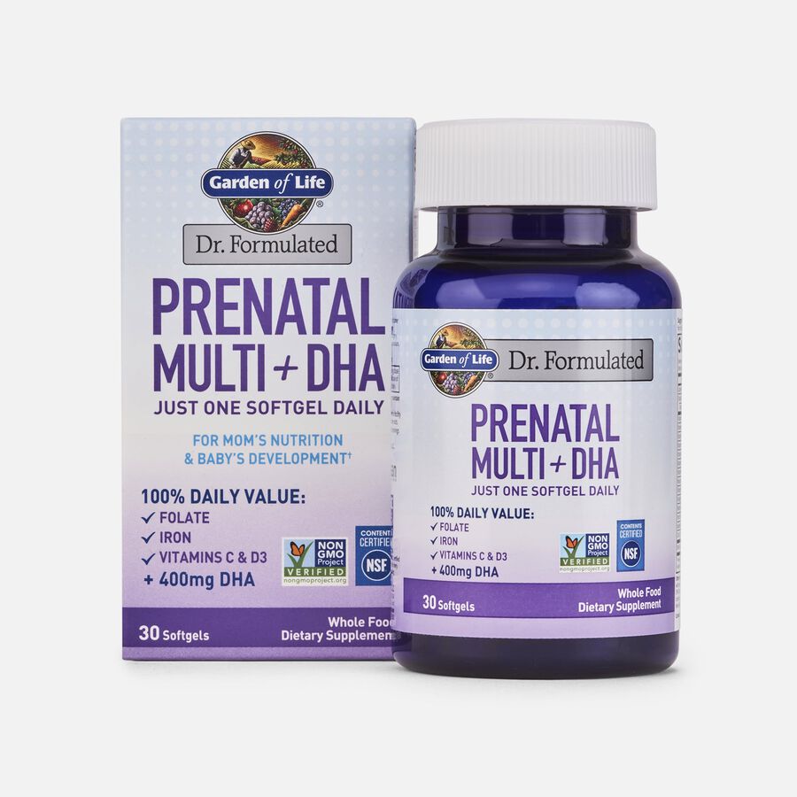 Dr. Formulated Prenatal Multi + DHA Softgels, 30 ct., , large image number 0