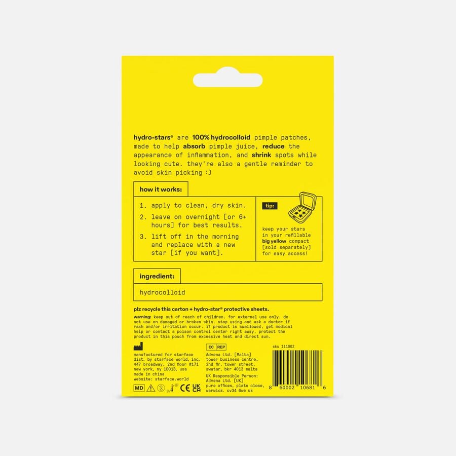 Starface Hydro-Star Classic Pimple Patches, 32 ct., , large image number 1