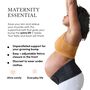 Ingrid & Isabel Pregnancy Support Belt, Black, , large image number 2