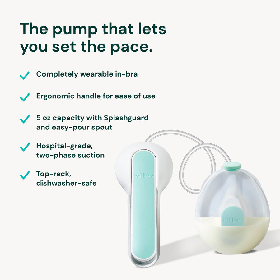 Willow Wave Wearable Manual Pump, , large image number 4