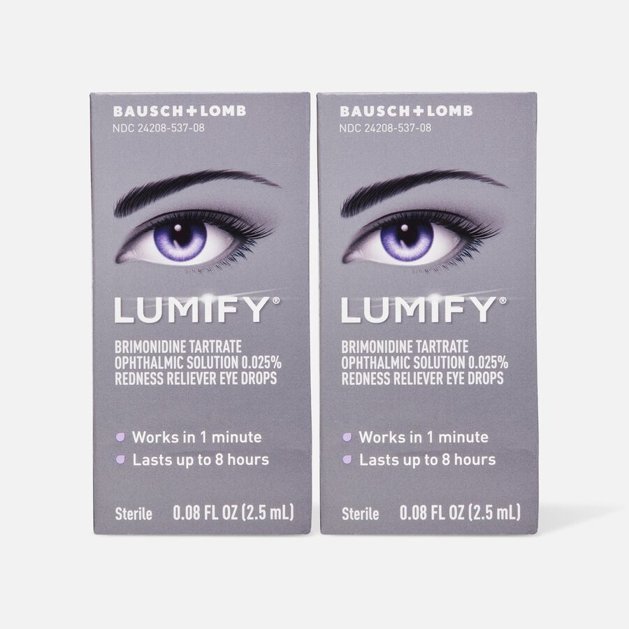 LUMIFY&reg; Redness Reliever Eye Drops, 0.08 fl. oz. (2-Pack), , large image number 0
