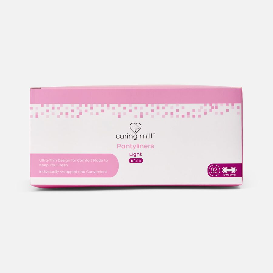 Caring Mill&trade; Extra Long Daily Panty Liners, 92 ct., , large image number 0