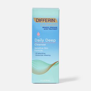 Differin Daily Deep Cleanser 5% BPO, 4 oz.