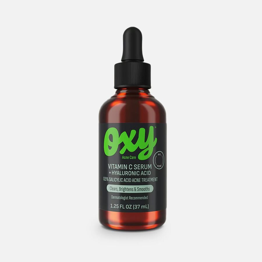 OXY Acne Care Vitamin C Serum + Hyaluronic Acid Acne Treatment, 1.25 fl oz., , large image number 1