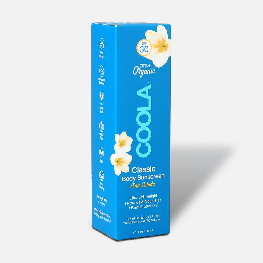 COOLA Classic Body Organic Sunscreen Lotion SPF 30 Pina Colada, 5 oz., , large image number 3