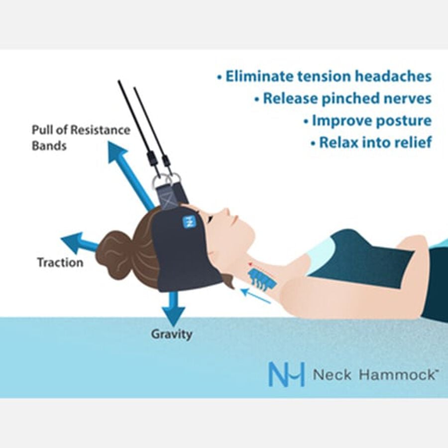 The Neck Hammock, Portable Cervical Traction Device, , large image number 1