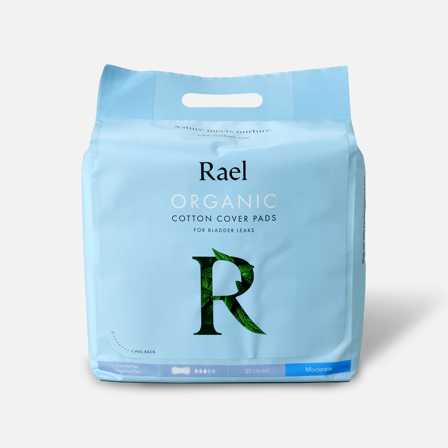 Rael Organic Cotton Cover Pads for Bladder Leaks, , large image number 1