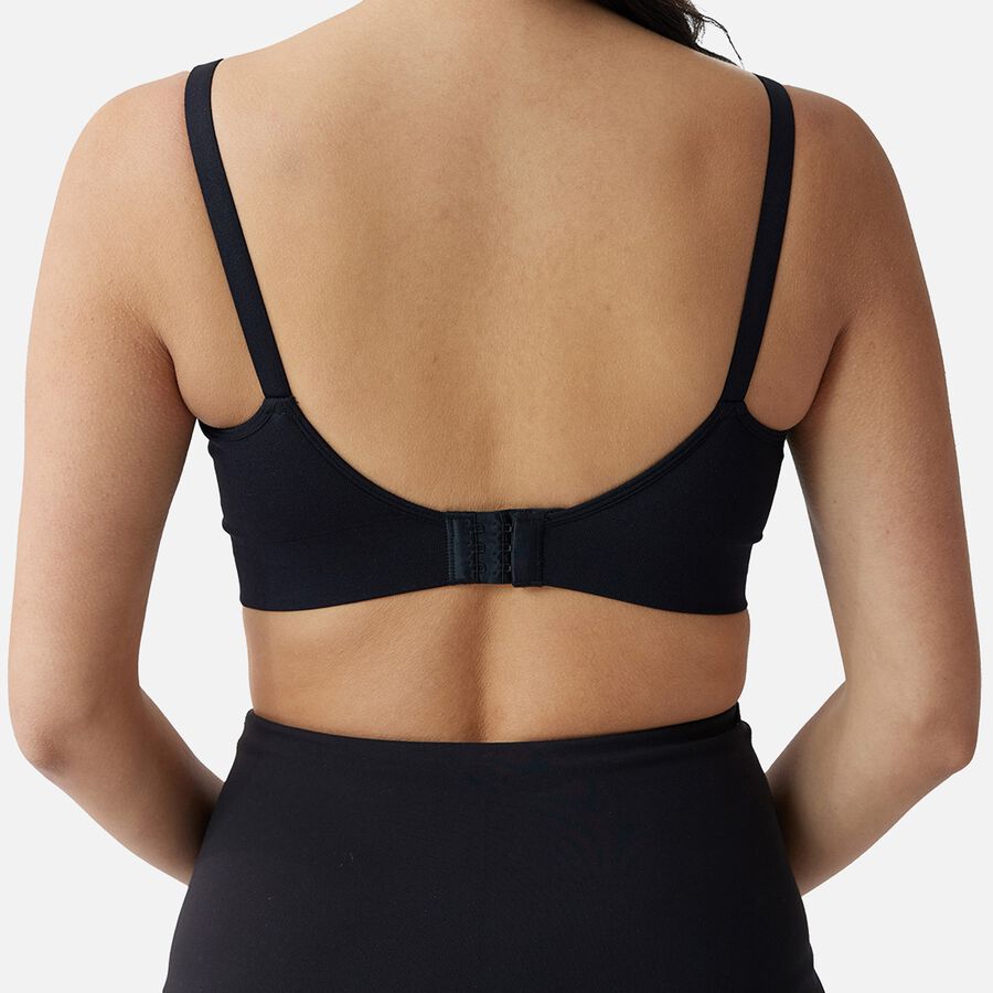Ingrid + Isabel Basics Pumping  + Nursing Bra,  Black, Size S, , large image number 2