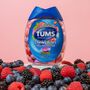 TUMS Chewy Bites Extra Strength Antacid Chewable Tablets, Assorted Berries, 60 ct., , large image number 3