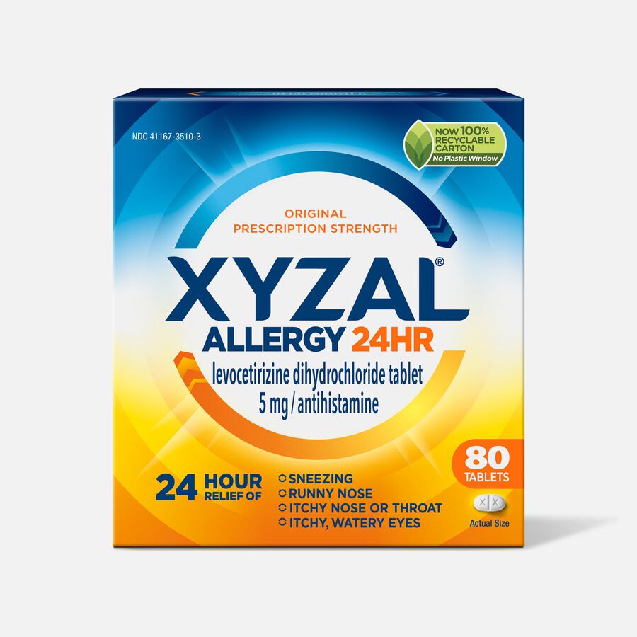 Xyzal 24 Hour Allergy Medicine, , large image number 2