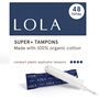 LOLA Tampons, Compact Plastic Applicator, 48 ct., , large image number 5
