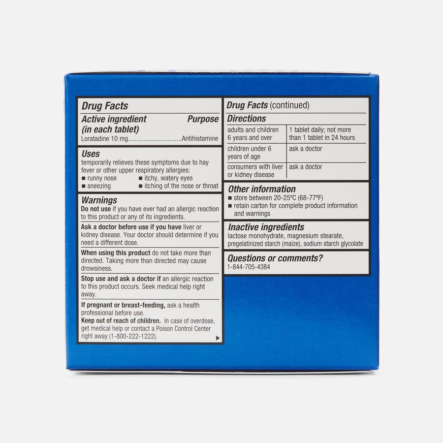Caring Mill&trade; Allergy Relief Loratadine Tablets, 90 ct., , large image number 1