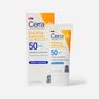 CeraVe Hydrating Mineral Face Sunscreen, SPF 50, 2.5 fl oz., , large image number 0