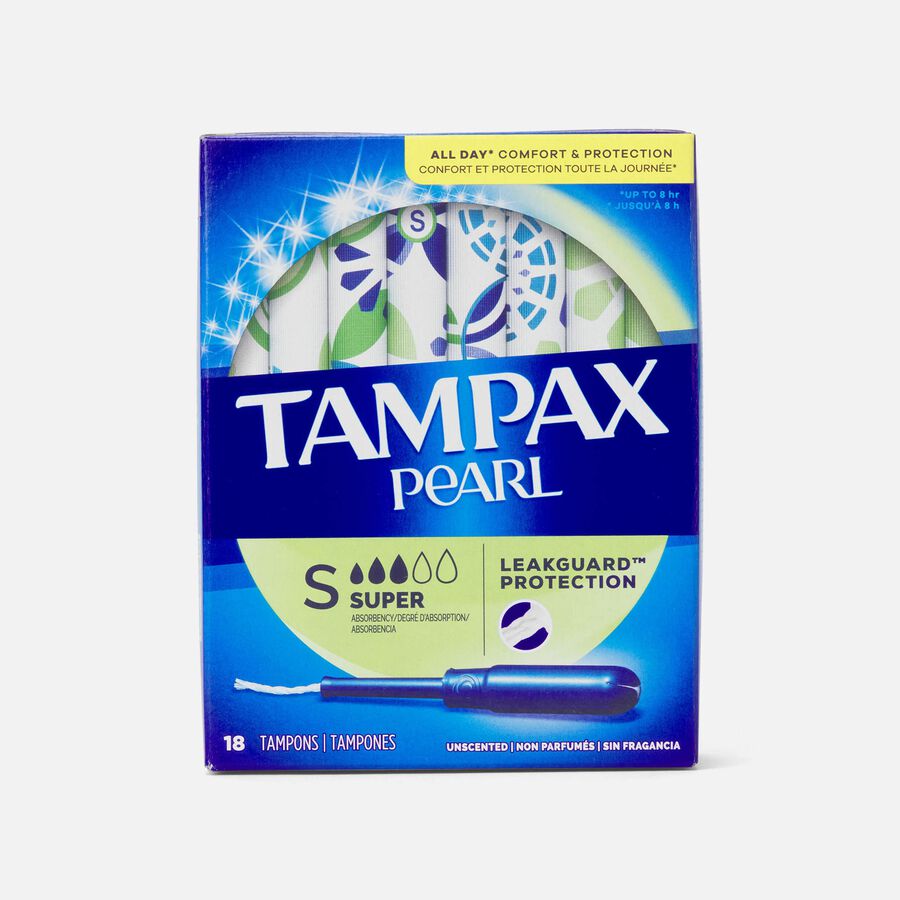 Tampax Pearl Tampons, , large image number 1