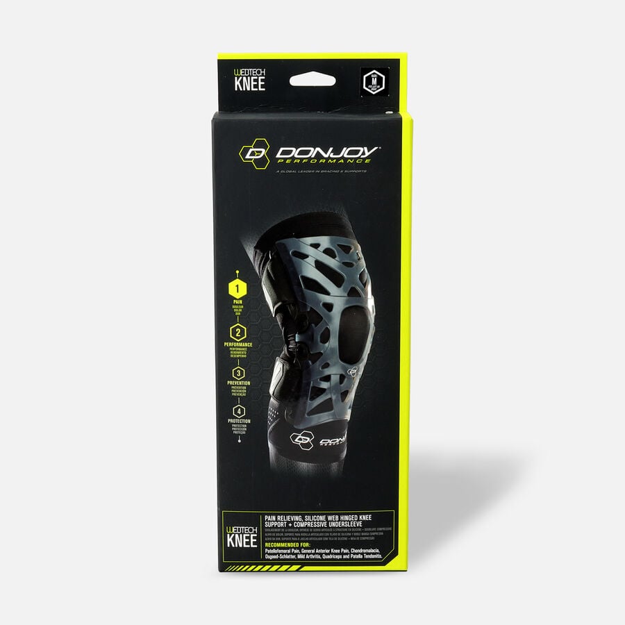 DonJoy Performance Webtech Knee Brace, Black, , large image number 0