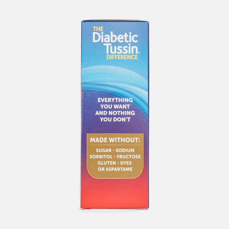 Diabetic Tussin DM Sugar-Free Maximum-Strength Cough & Chest Congestion Liquid, Berry, 8 fl oz., , large image number 2
