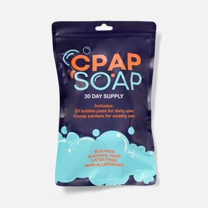 Liviliti CPAP Soap Bubble Pads and Soap Packets Kit, 30-Day Supply