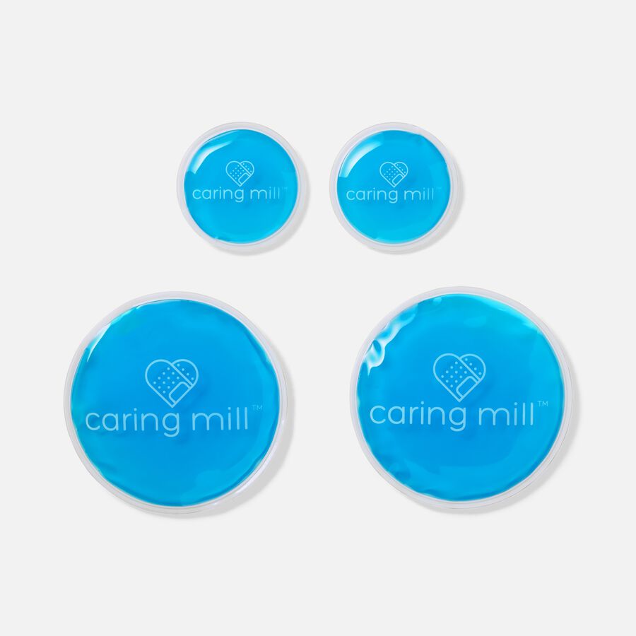 Caring Mill&trade; Self Sticking Reusable Ice Packs, Set of 4 (2 Large, 2 Mini), , large image number 0
