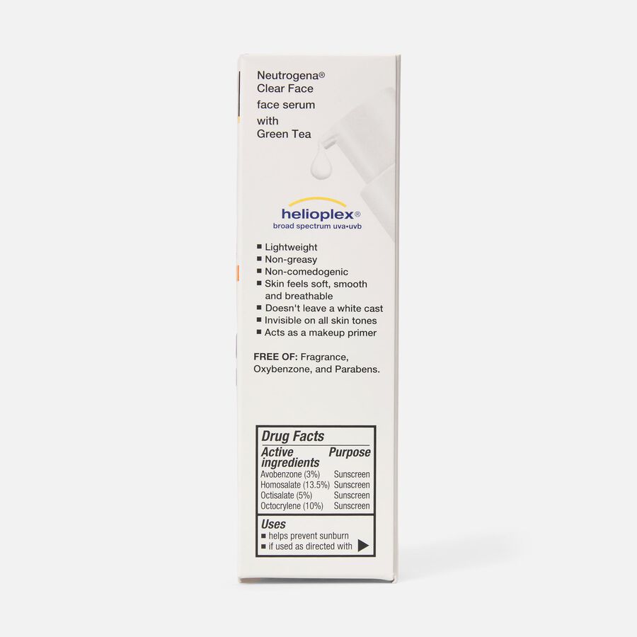 Neutrogena Clear Face Serum Sunscreen, SPF 60+, 1.7 oz., , large image number 1