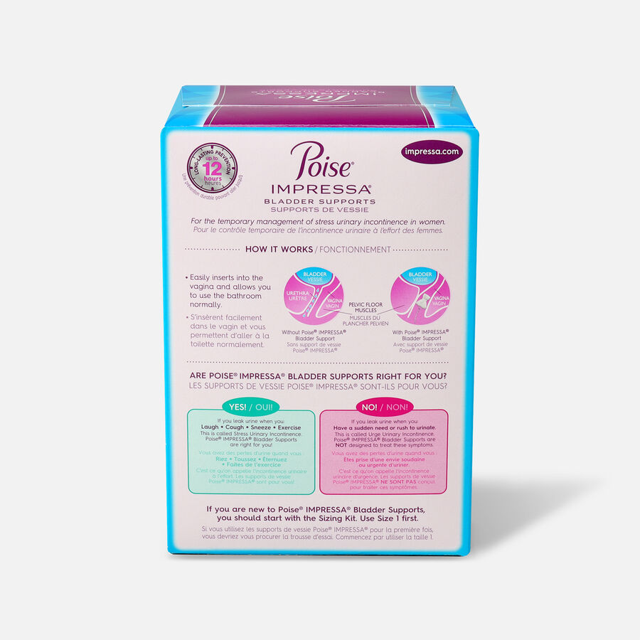 Poise Impressa Bladder Supports for Women, 21 ct., , large image number 1