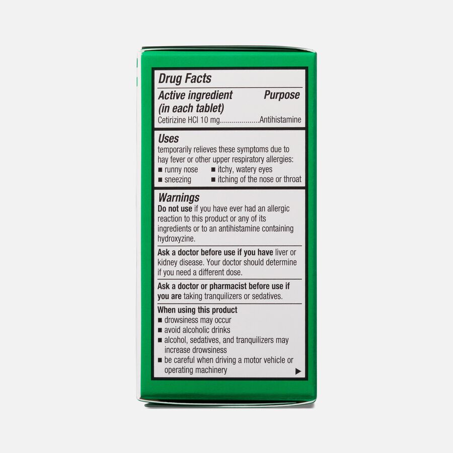 Caring Mill&trade; 24-Hour Allergy Relief Cetirizine Hydrochloride Tablets, 10mg, 90 ct, , large image number 1