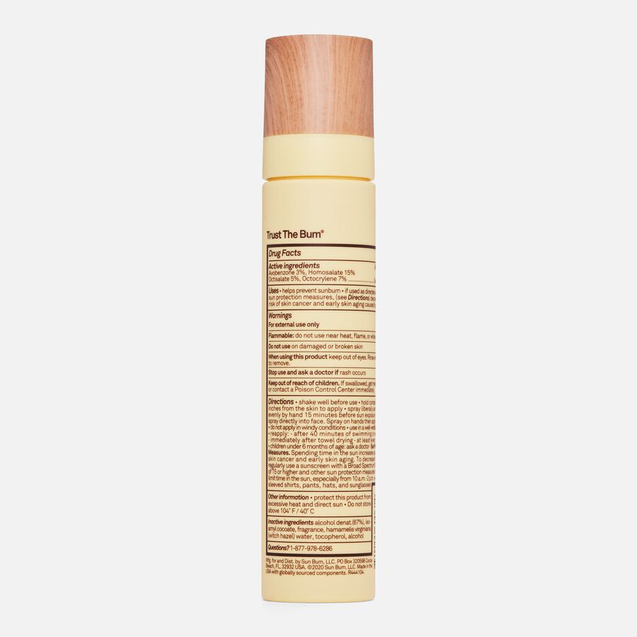 Sun Bum Face Mist, SPF 45, 3.4 oz., , large image number 1
