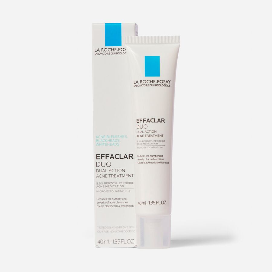 La Roche-Posay Effaclar Duo Acne Treatment with Benzoyl Peroxide, , large image number 1