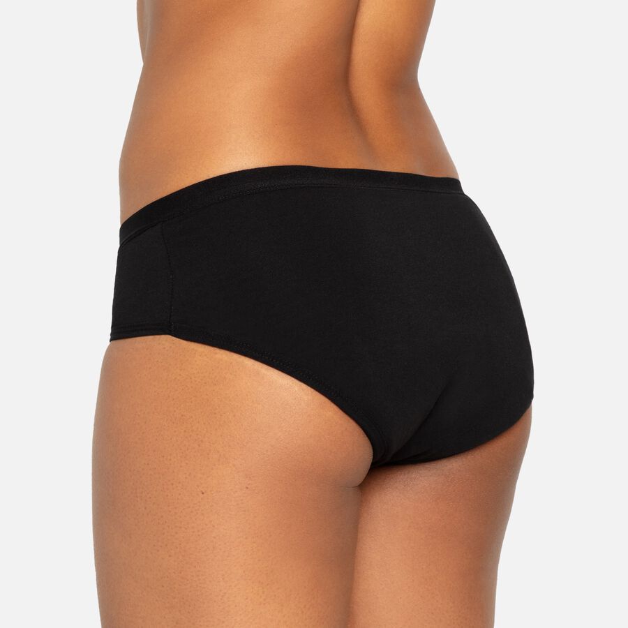 The Period Company, The Light Absorbency Bikini, Black, , large image number 4