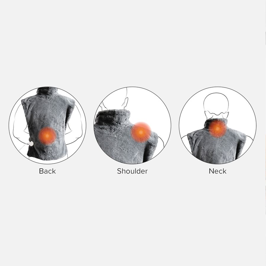 Caring Mill&trade; Weighted Heating Pad for Back Pain Relief, , large image number 3