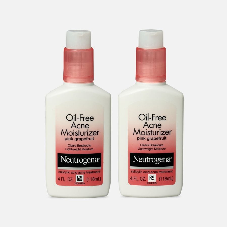 Neutrogena Pink Grapefruit Oil-Free Facial Moisturizer, 4 oz. (2-Pack), , large image number 0