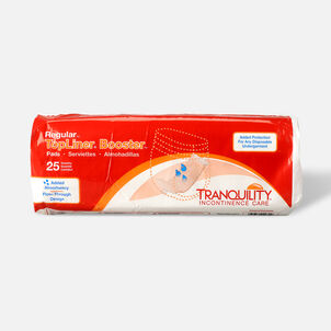 Tranquility TopLiner Booster Pad, 25ct